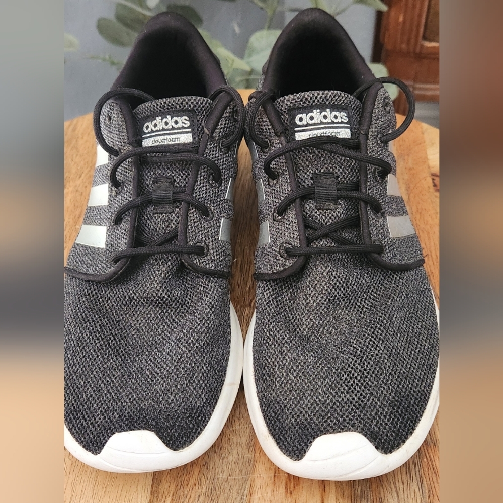 Adidas Black and Gray Sneakers